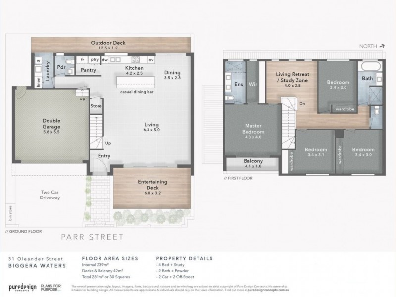 31 Oleander Ave, Biggera Waters QLD 4216 Floorplan