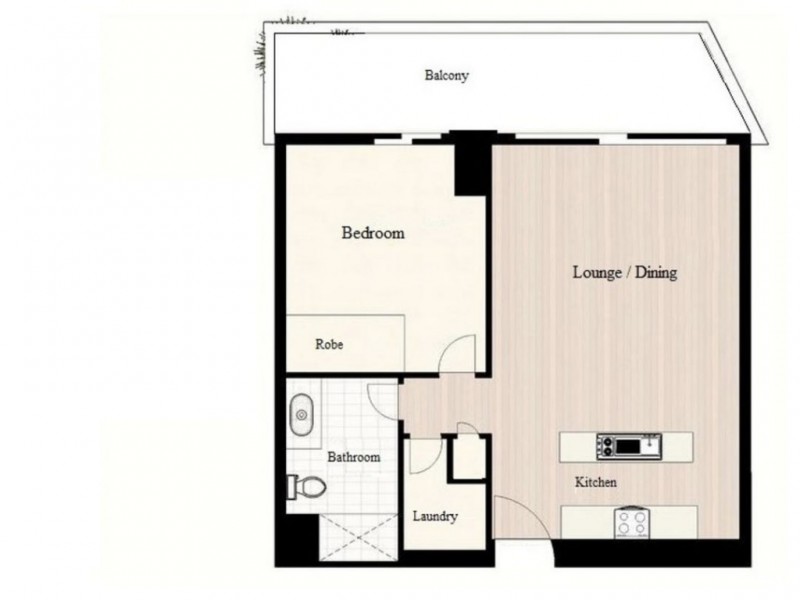 1107/3018 Surfers Paradise Boulevard, Surfers Paradise QLD 4217 Floorplan