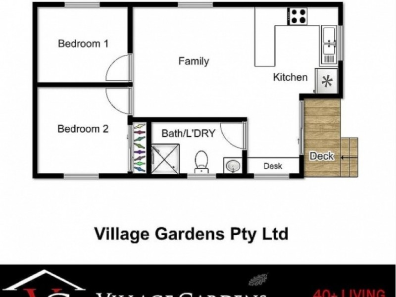 1/34 Main Street, Lowood QLD 4311 Floorplan