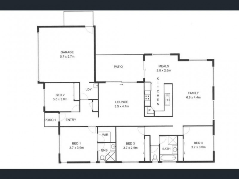 6 Carly Drive, Helidon QLD 4344 Floorplan