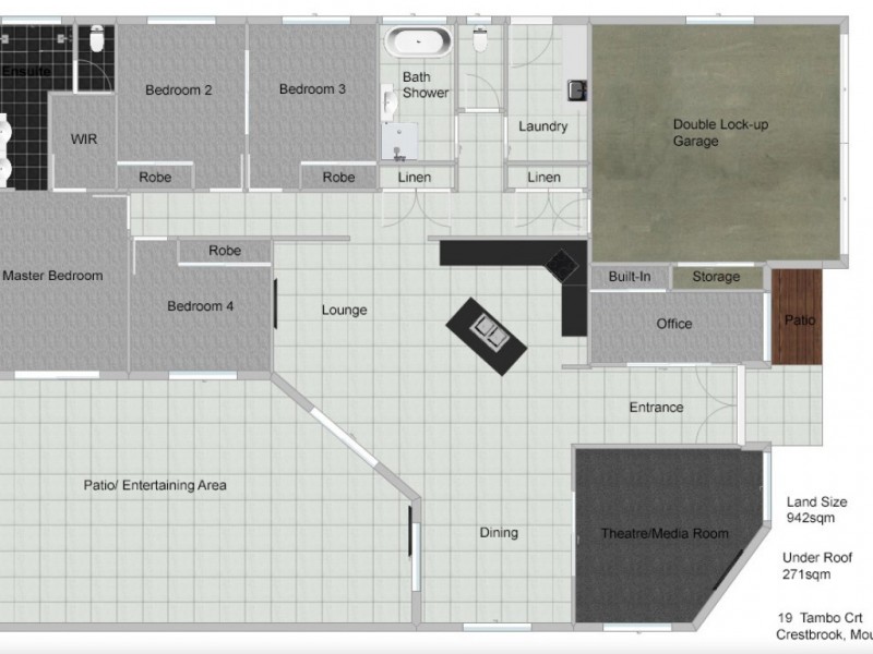 19 Tambo Court, Mount Louisa QLD 4814 Floorplan