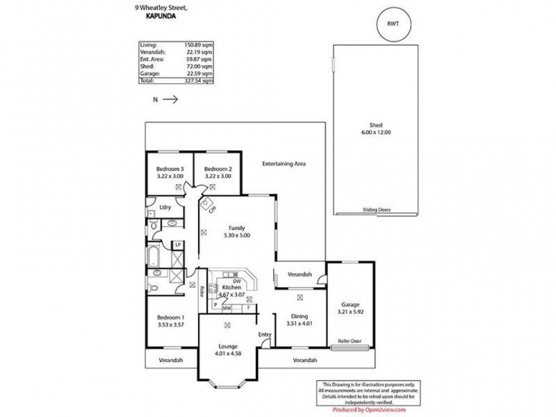 9 Wheatley Street, Kapunda SA 5373 Floorplan