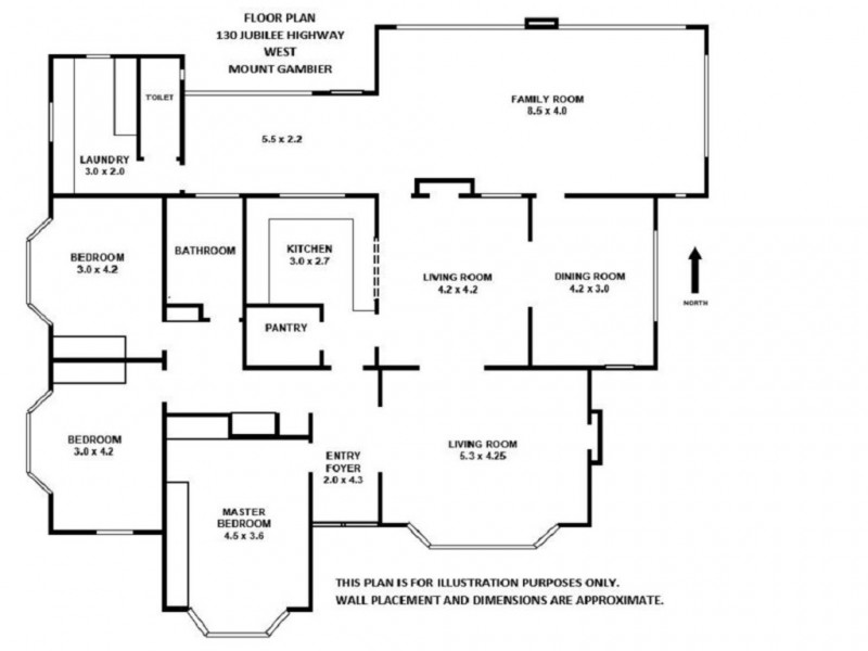 130 Jubilee Highway West, Mount Gambier SA 5290 Floorplan