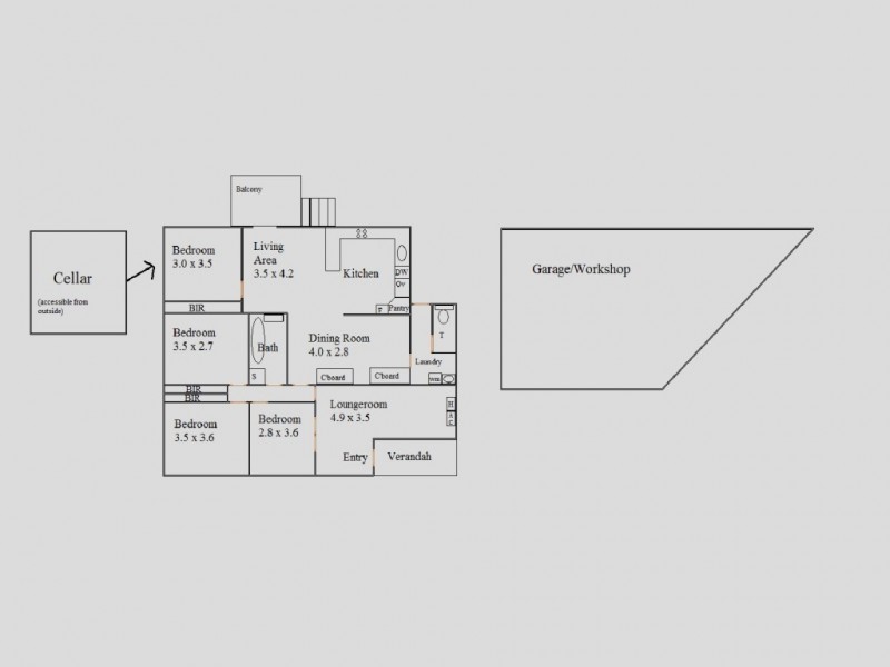 5 Springfield Court, Noble Park North VIC 3174 Floorplan