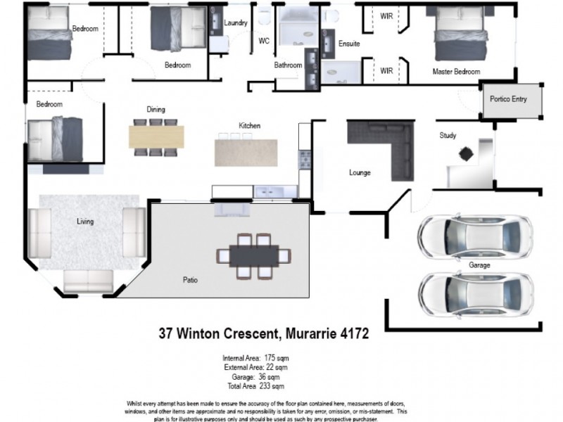 37 Winton Crescent, Murarrie QLD 4172 Floorplan
