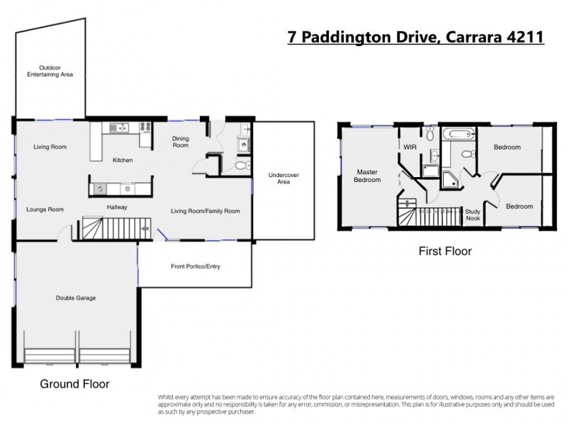 7 Paddington Drive, Carrara QLD 4211 Floorplan