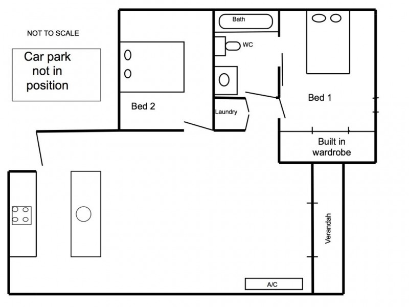10/100 Queensberry Street, Carlton VIC 3053 Floorplan