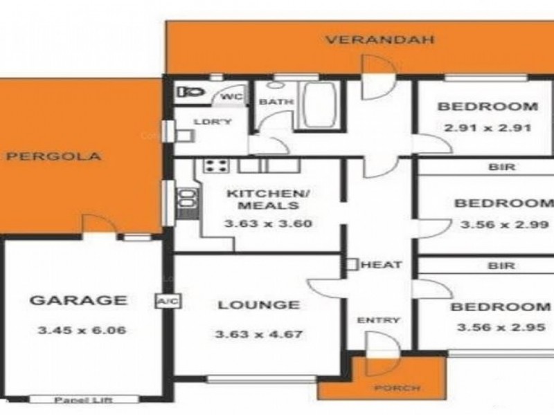 35 Brenthorpe Road, Seaton SA 5023 Floorplan