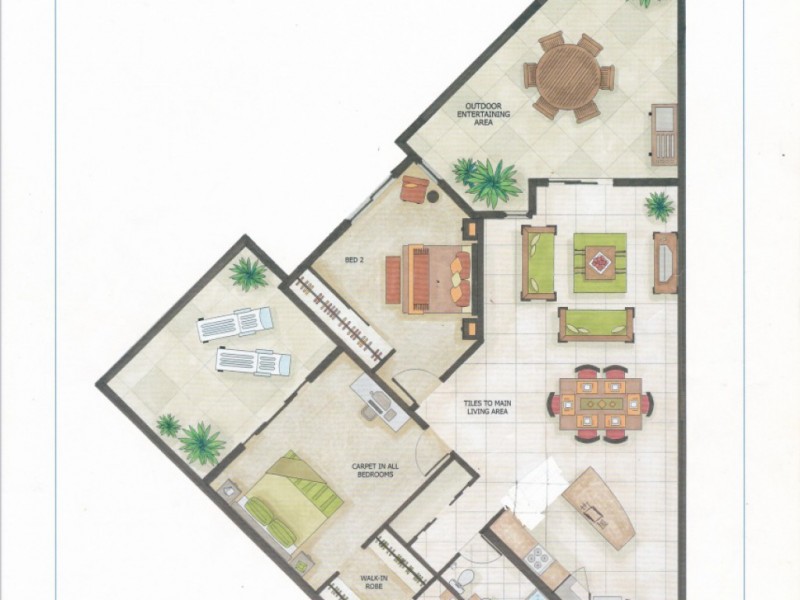 10/182 Spence Street, Bungalow QLD 4870 Floorplan