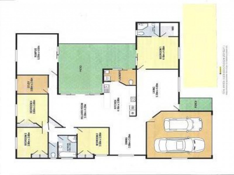 312 Long Point Drive, Lake Cathie NSW 2445 Floorplan