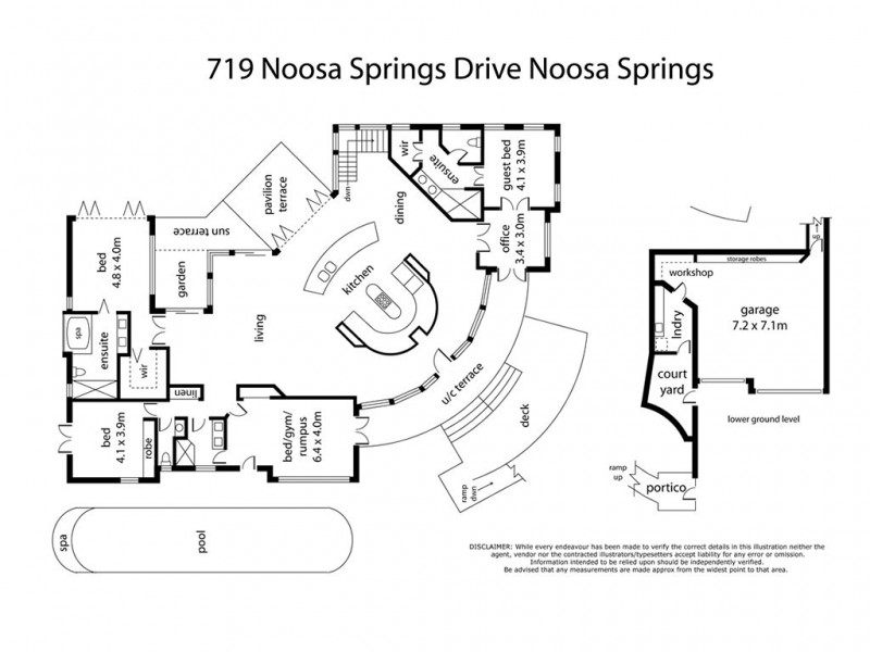719 Noosa Springs Drive, Noosa Springs QLD 4567 Floorplan