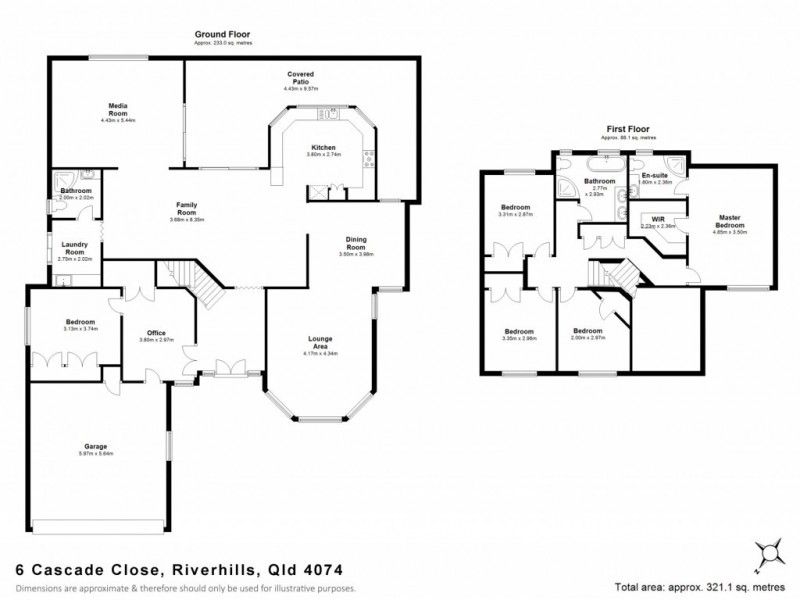 6 Cascade Close, Riverhills QLD 4074 Floorplan