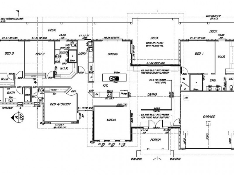 8 Keeling Court, New Auckland QLD 4680 Floorplan