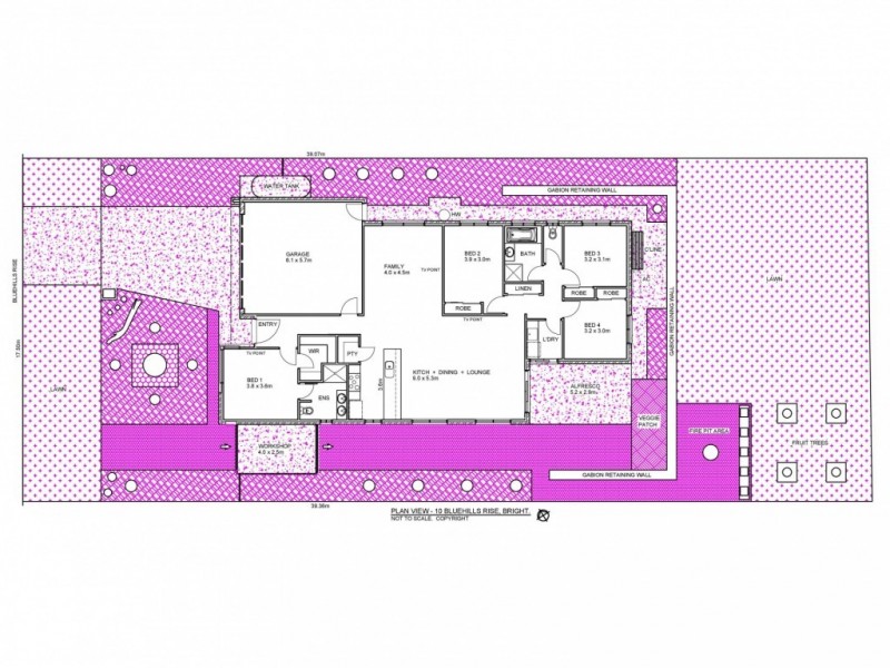 10 Bluehills Rise, Bright VIC 3741 Floorplan