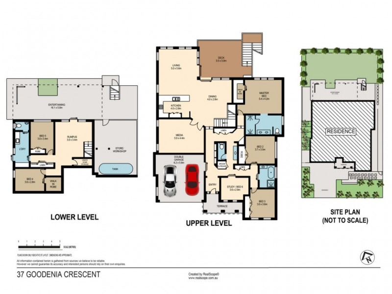 37 Goodenia Crescent, Seventeen Mile Rocks QLD 4073 Floorplan
