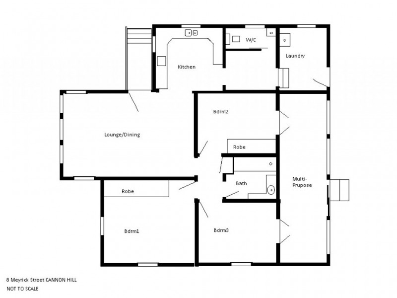 8 Meyrick Street, Cannon Hill QLD 4170 Floorplan