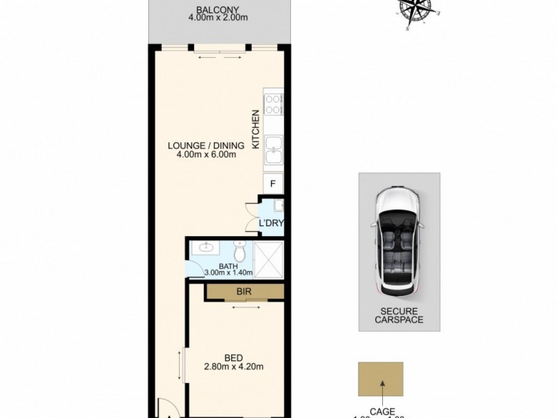 8/743-745 New Canterbury Road, Dulwich Hill NSW 2203 Floorplan