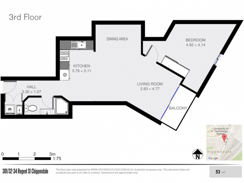 32-34 Regent Street, Chippendale NSW 2008 Floorplan
