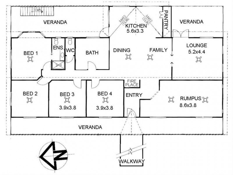 208 Highland Street, Esk QLD 4312 Floorplan
