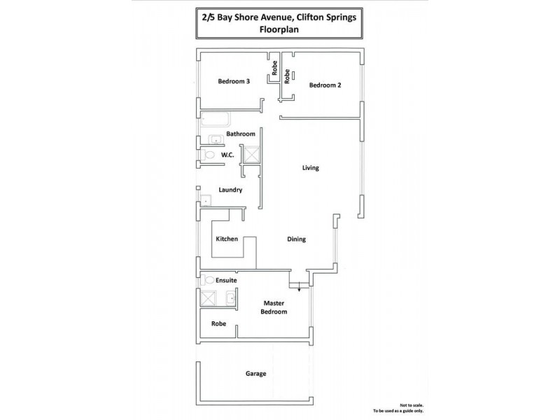 2/5 Bayshore Avenue, Clifton Springs VIC 3222