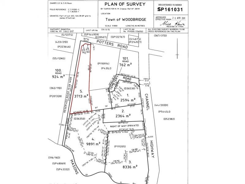 9 Potters Rd, Woodbridge TAS 7162