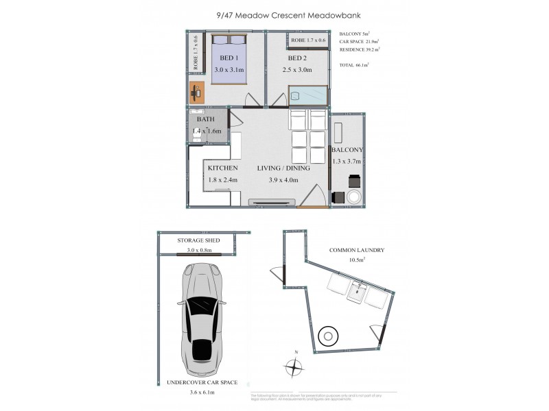 9/47 Meadow Cres, Meadowbank NSW 2114
