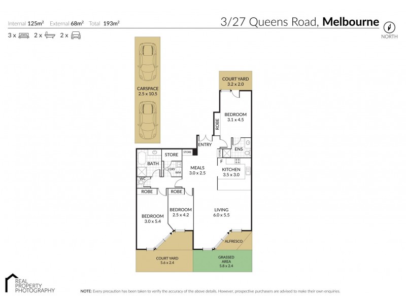 3/27 Queens Rd, Melbourne VIC 3004