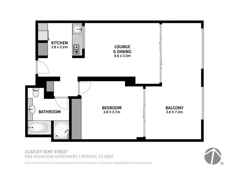 316/187 Kent St, Millers Point NSW 2000