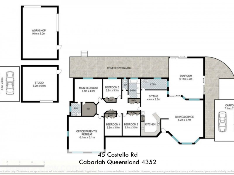 45 Costello Rd, Cabarlah QLD 4352