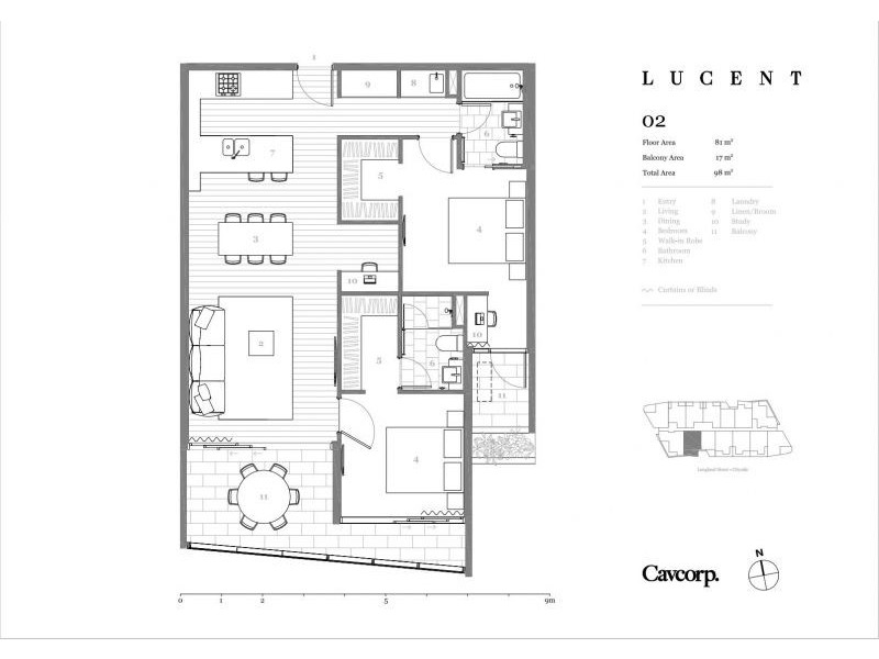 1402/18 Longland Street, Newstead QLD 4006