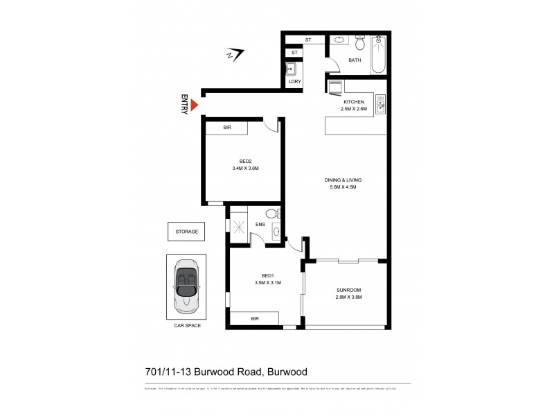 701/11-13 burwood road, Burwood NSW 2134