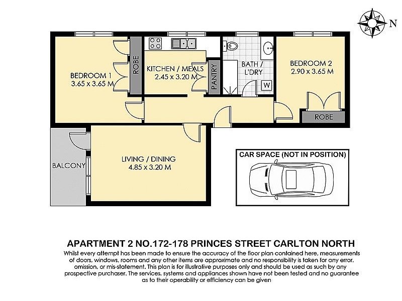 2/172 Princess Street, Carlton North VIC 3054