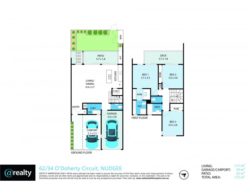 62/34 O’Doherty Circuit, Nudgee QLD 4014