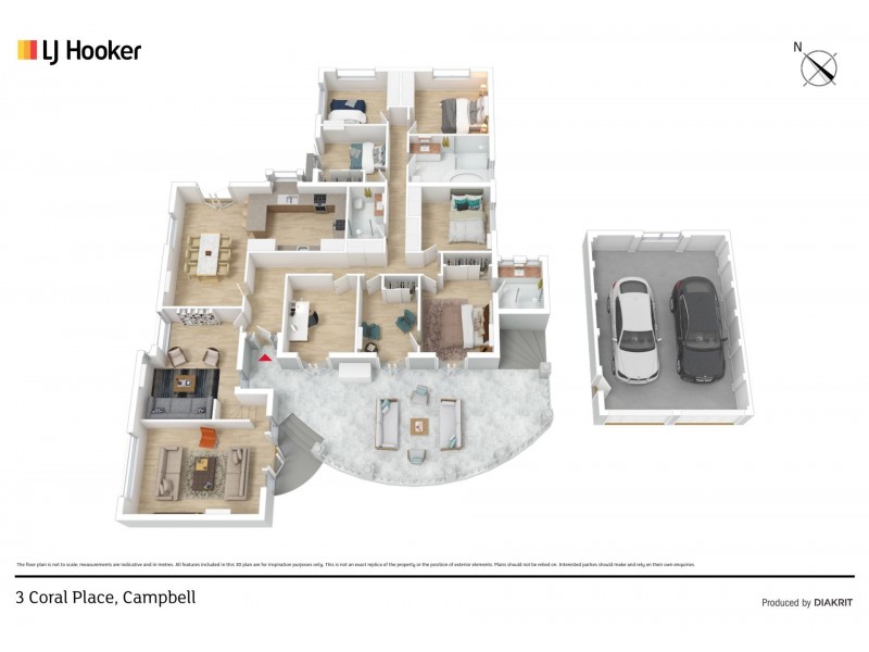 3 coral place, Campbell ACT 2612
