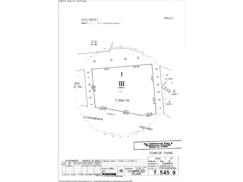 Lot 1 Thanes Creek Road, Thane QLD 4370