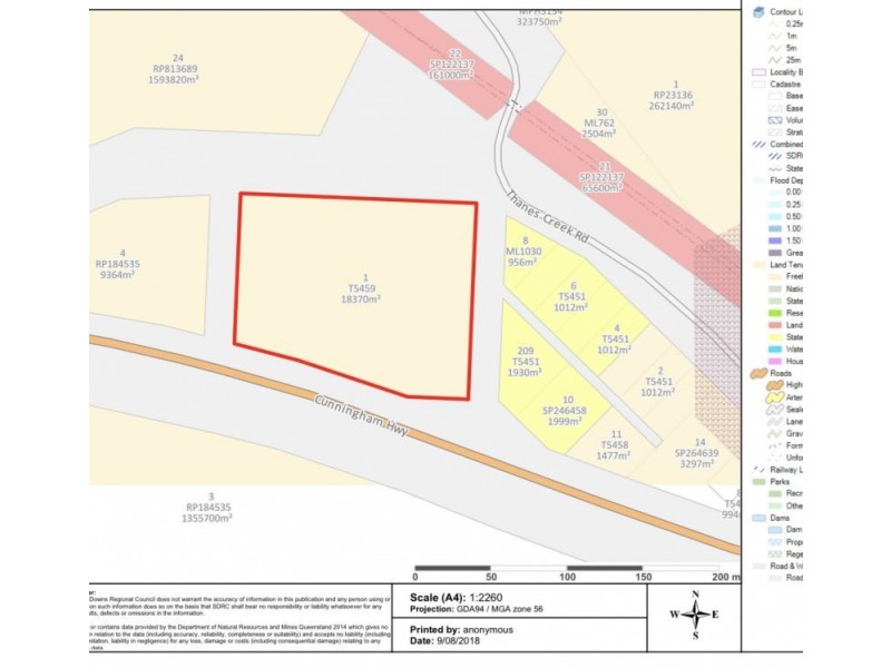 Lot 1 Thanes Creek Road, Thane QLD 4370