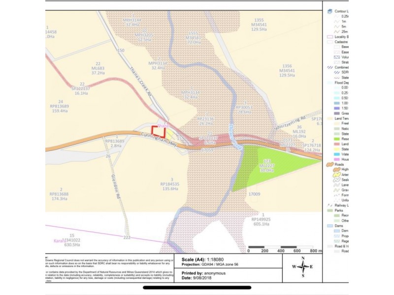 Lot 1 Thanes Creek Road, Thane QLD 4370