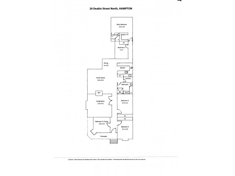 24 Deakin Street North, Hampton VIC 3188