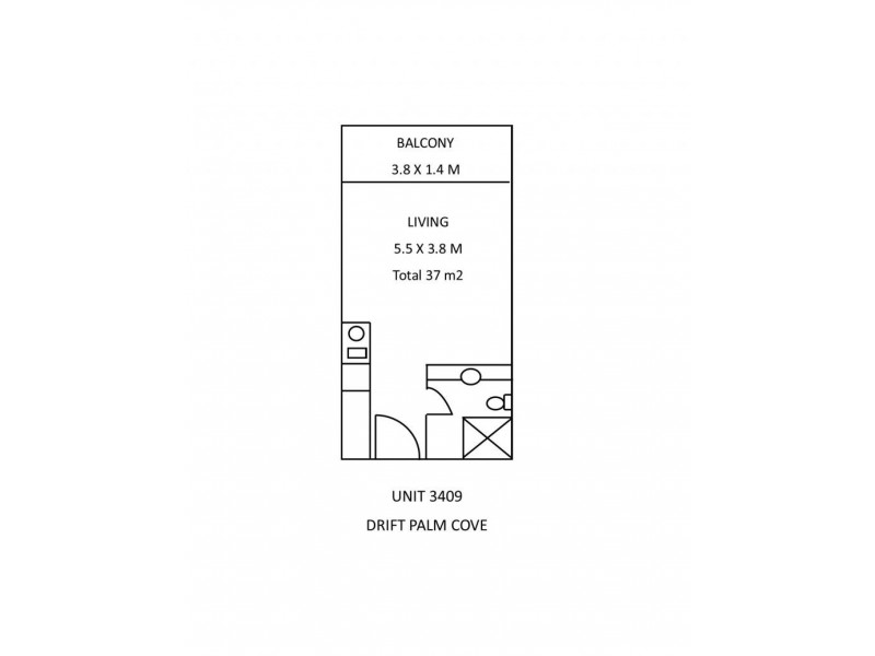3409/2-22 Veivers Road, Palm Cove QLD 4879