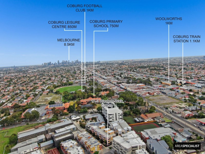 1A/3 Wardens Walk, Coburg VIC 3058