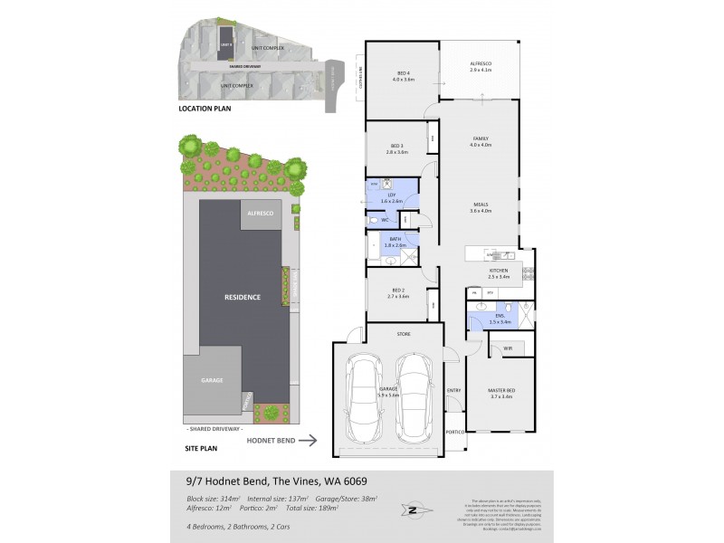 9/7 Hodnet Bend, The Vines WA 6069