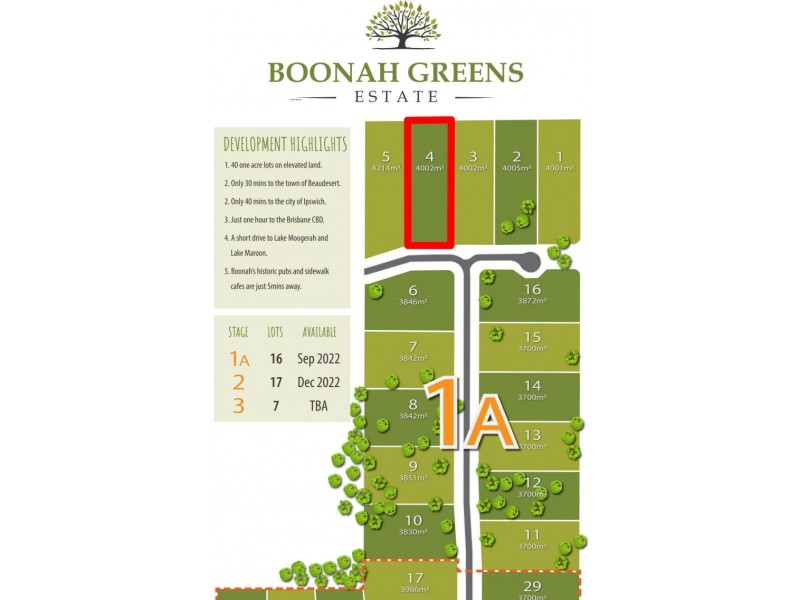 Lot 4, 59 Robson Road, Boonah QLD 4310