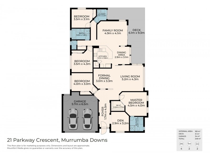 21 Parkway Crescent, Murrumba Downs QLD 4503