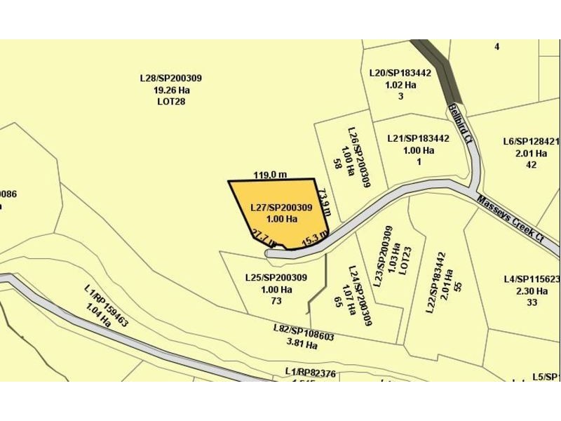 Lot 27 Masseys Creek Court, Cedar Creek QLD 4520