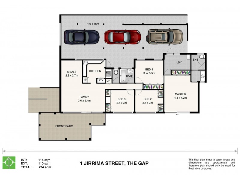 1 Jirrima St, The Gap QLD 4061