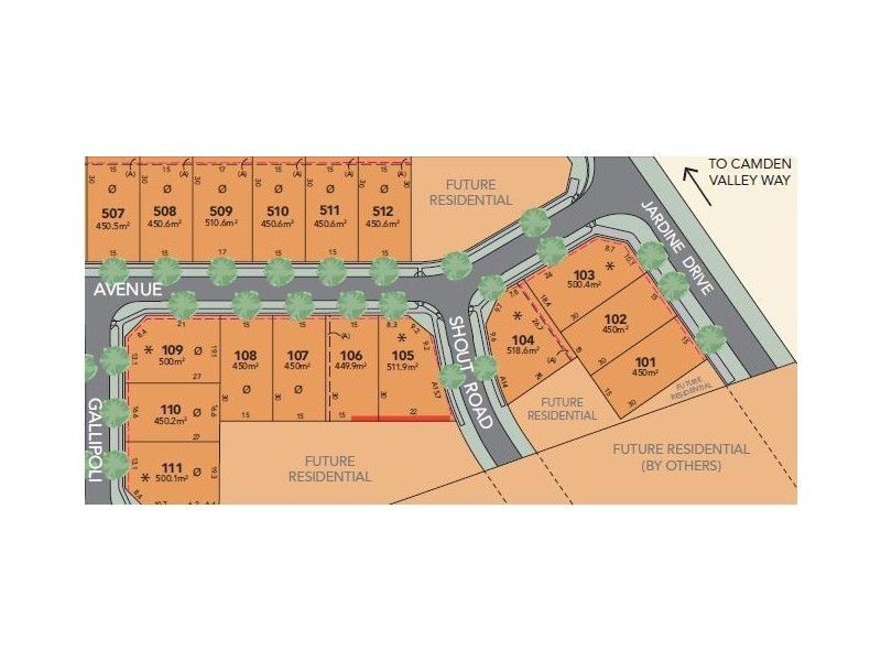 Lot 110  Gallipoli Drive, Edmondson Park NSW 2174