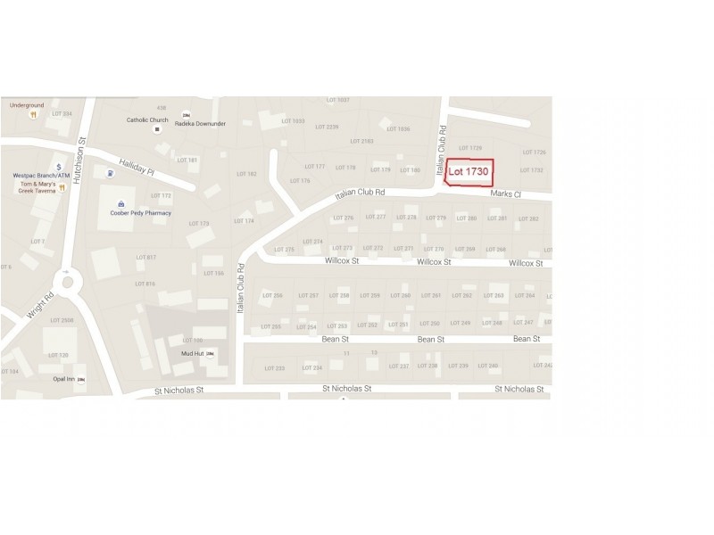 Lot 1730 Marks Close, Coober Pedy SA 5723