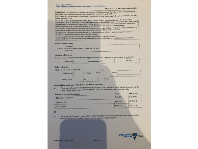 Lot 1109 Meadowlea Cr, Pakenham VIC 3810