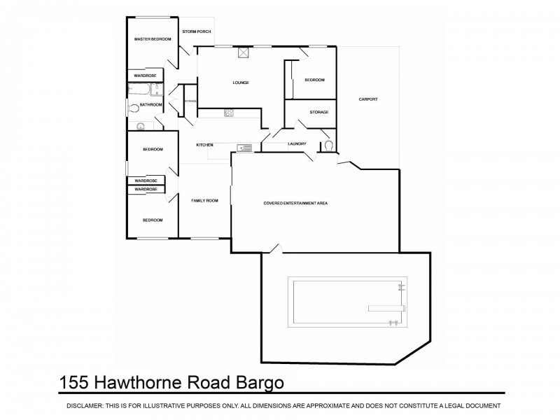 155 Hawthorne  Road, Bargo NSW 2574