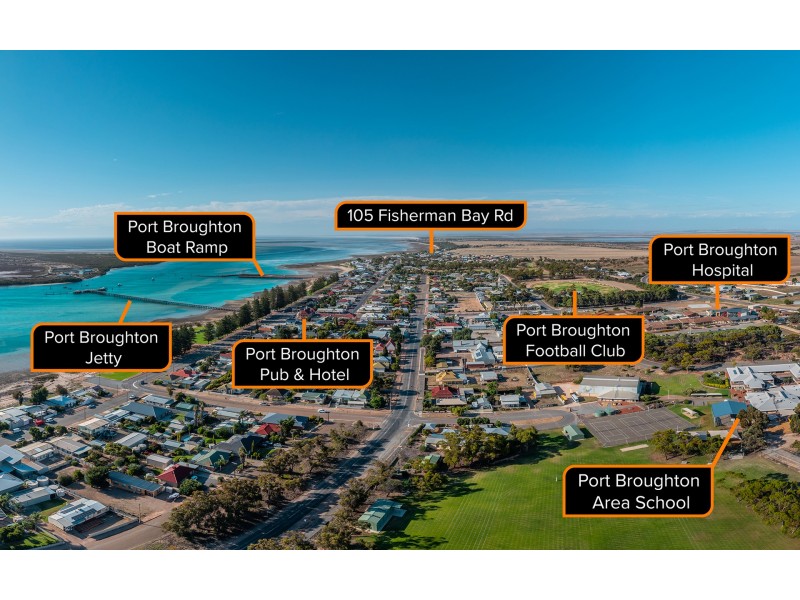 105 Fisherman Bay Road, Port Broughton SA 5522